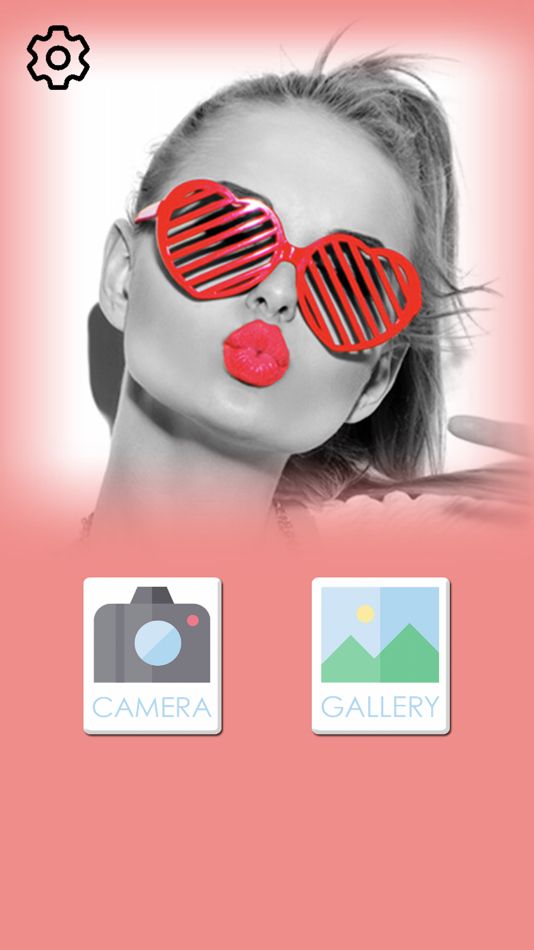 #1. Black & white photo editor (iOS) Podle: Alejandro Melero Zaballos