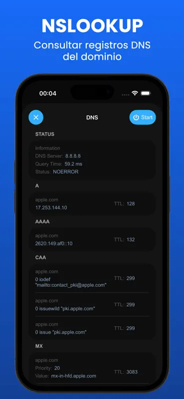 Analizador WiFi: DNS SpeedTest screenshot 5 of 9