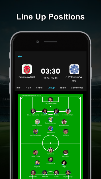 Live Football Match Live Score Screenshot