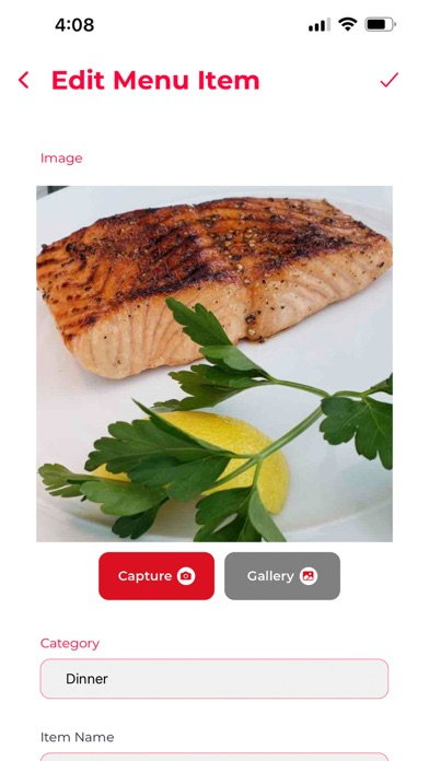 Dine Restaurant App Screenshot