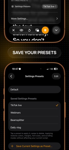 VoicePrompter: Teleprompter Screenshot 7 of 8