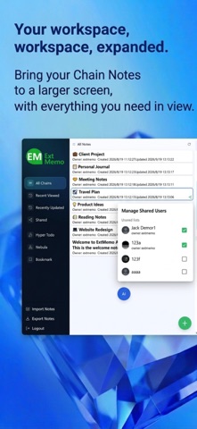 ExtMemo - Personal Info Sphere Screenshot 9 of 10