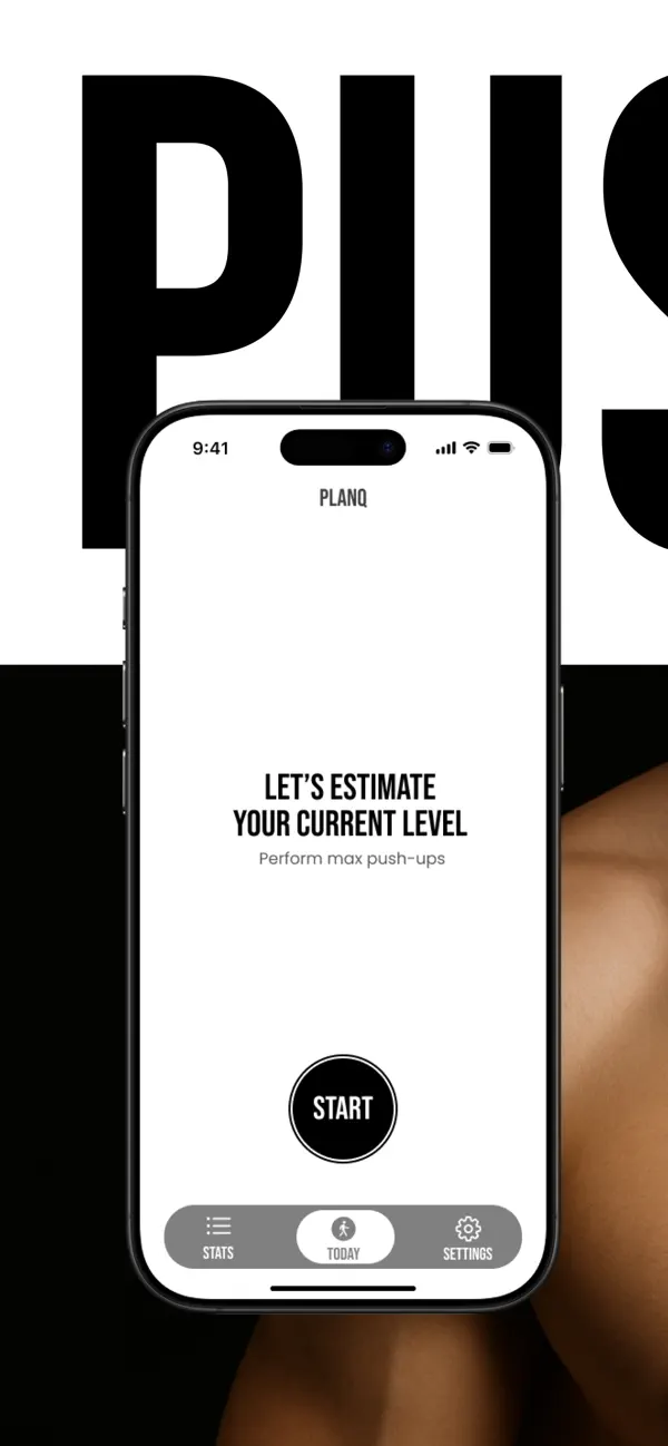 Screenshot #1 pour Planq – Daily Pushups