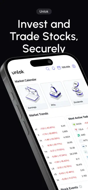 Invest | Trade | Unlok screenshot 1