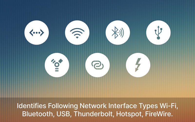 Ethernet Status – Mac Menu Screenshot