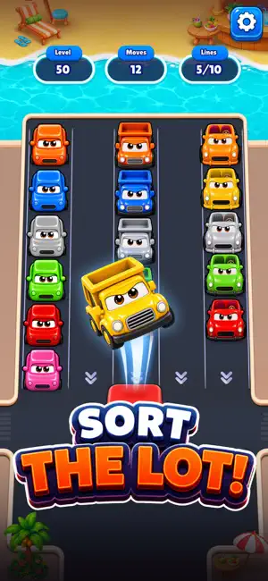 Sort The Lot: Car Park Puzzles screenshot 1