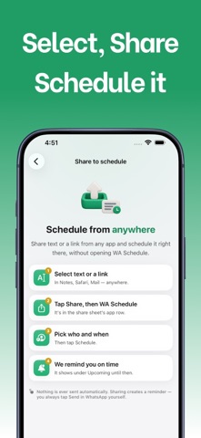 Auto Send Messages WA Schedule Screenshot 5 of 5