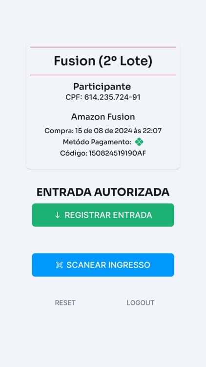 SEUINGRESSO Check-in screenshot-4