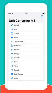 unit converter me iphone screenshot 1