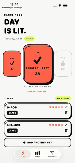 Dance Log screenshot 3