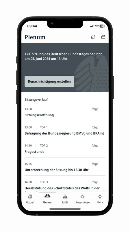 Deutscher Bundestag screenshot 3 of 8