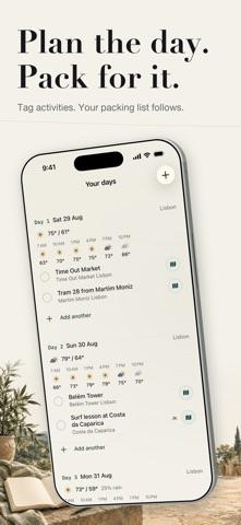 Roam: Travel Packing Lists — скриншот 5