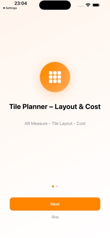 Tile Planner – Layout & Cost Screenshot 1 of 7