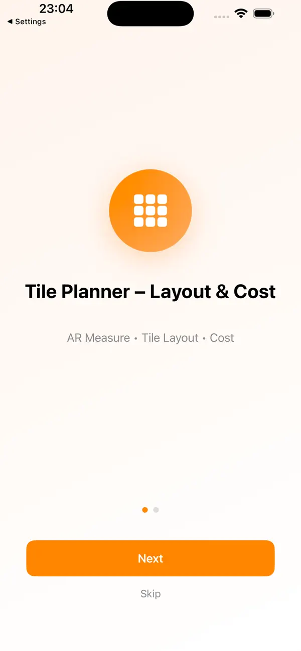 Screenshot #1 pour Tile Planner – Layout & Cost