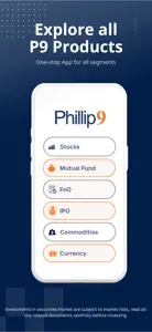 Phillip9: Stocks, MF & IPOs screenshot #1 for iPhone