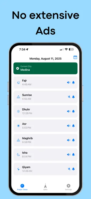 SimplyAdhan screenshot 1