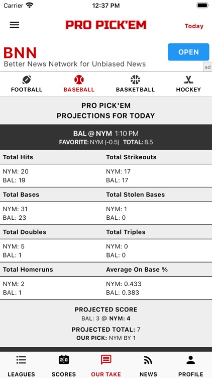 Pro Pick'em screenshot-4
