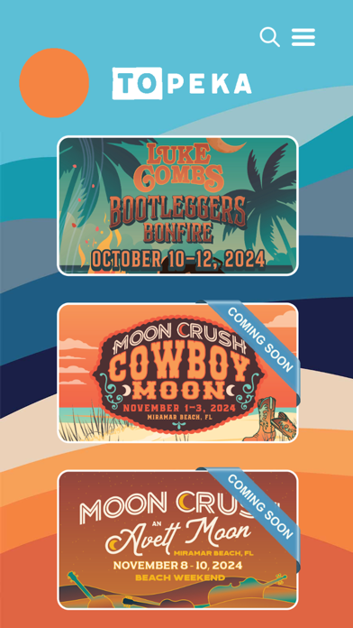 Topeka Music Vacations Screenshot