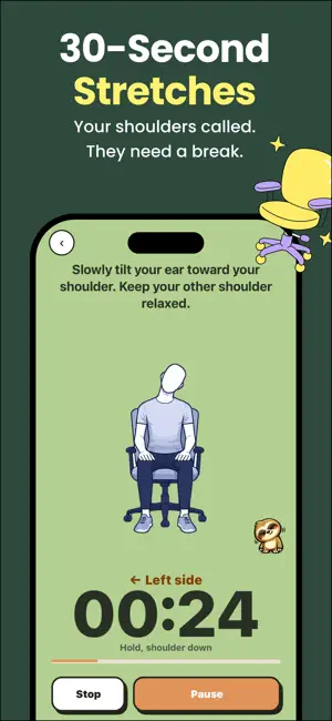 Stiff: Desk Stretch & Posture screenshot 3