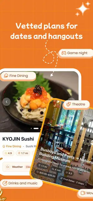 Mingla –Date Plans & City Gems screenshot 2