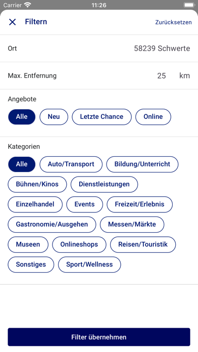 RuhrpowerCard APP Screenshot