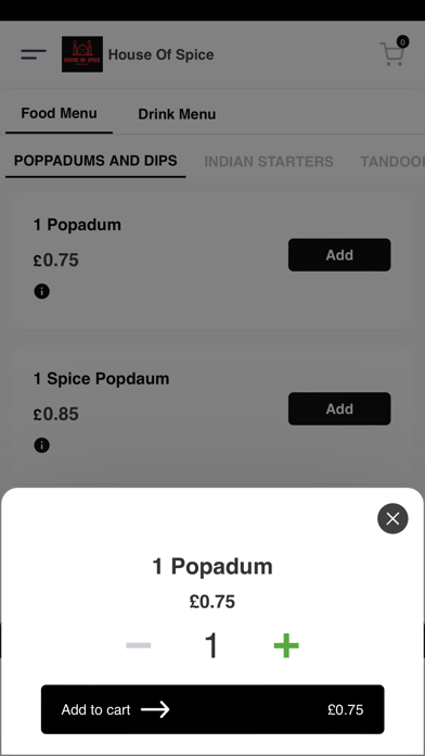 HouseOfSpice Liverpool Screenshot