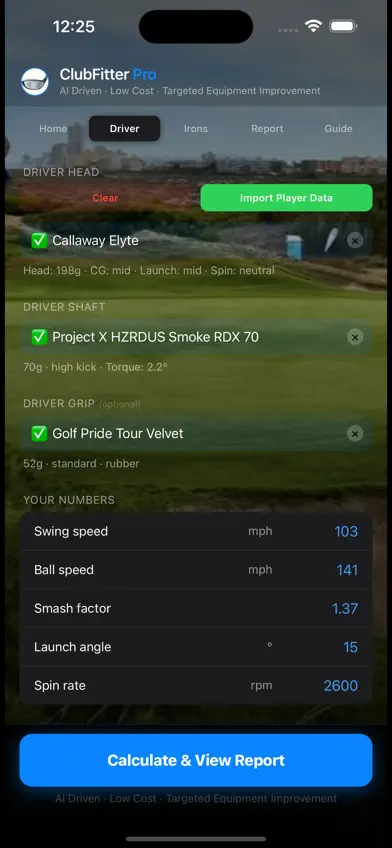 ClubFitter Pro screenshot 5