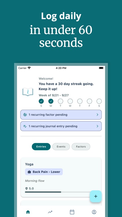 Triggr - Track Pain & Patterns