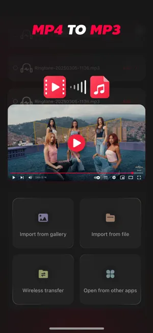MP3 Converter - MP4 to MP3 . screenshot 2