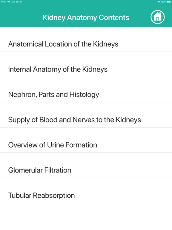 Screenshot #5 pour Learn Kidney Anatomy