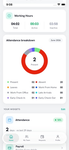 Crootive HRMS - Employee App screenshot