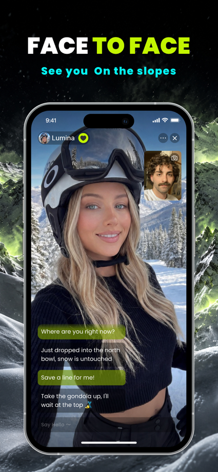 Berk: Ski Tracker & Community 的 App Store 截图 1