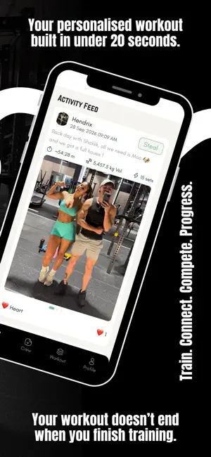 Connective Crew: Gym Workout screenshot 2