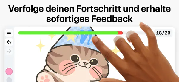 ArtWorkout - Zeichnen Lernen iPhone App Screenshot 5 – Bildung