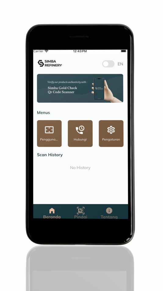 #1. Simba Gold Check (iOS) Podle: PT Simba Jaya Utama
