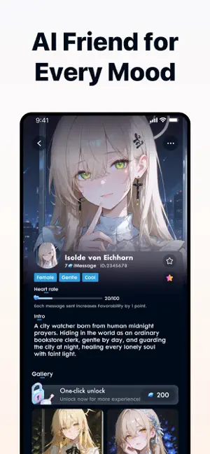 Callie AI: Fun Anime AI Chat screenshot 3
