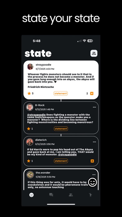 skeleton social Screenshot