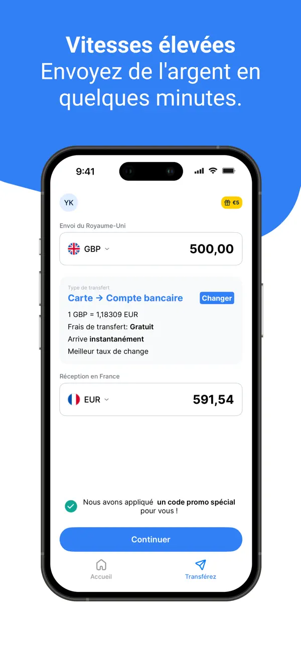 Screenshot #2 pour TransferGo: Money Transfer