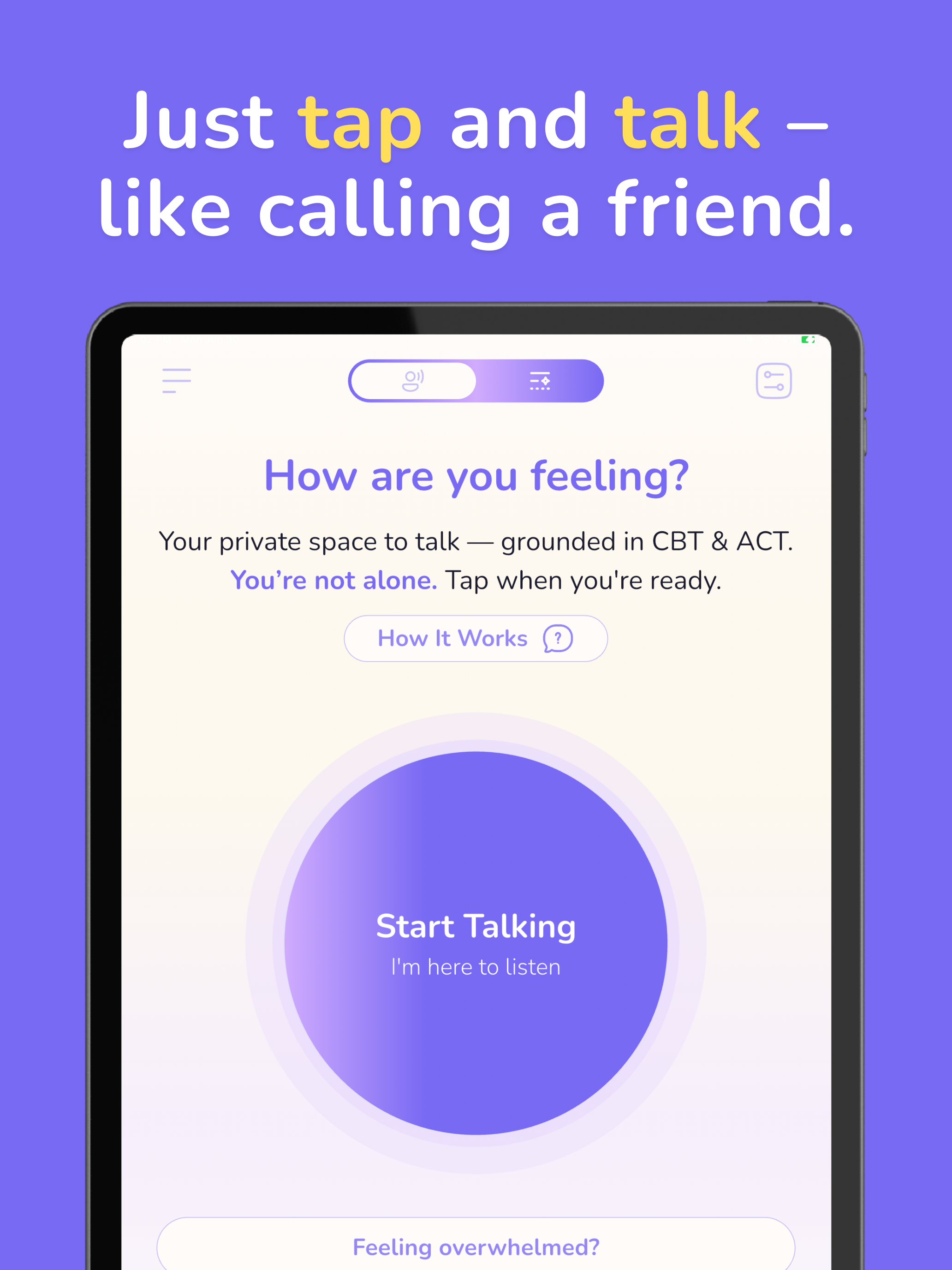 MyWhy: AI Therapist
