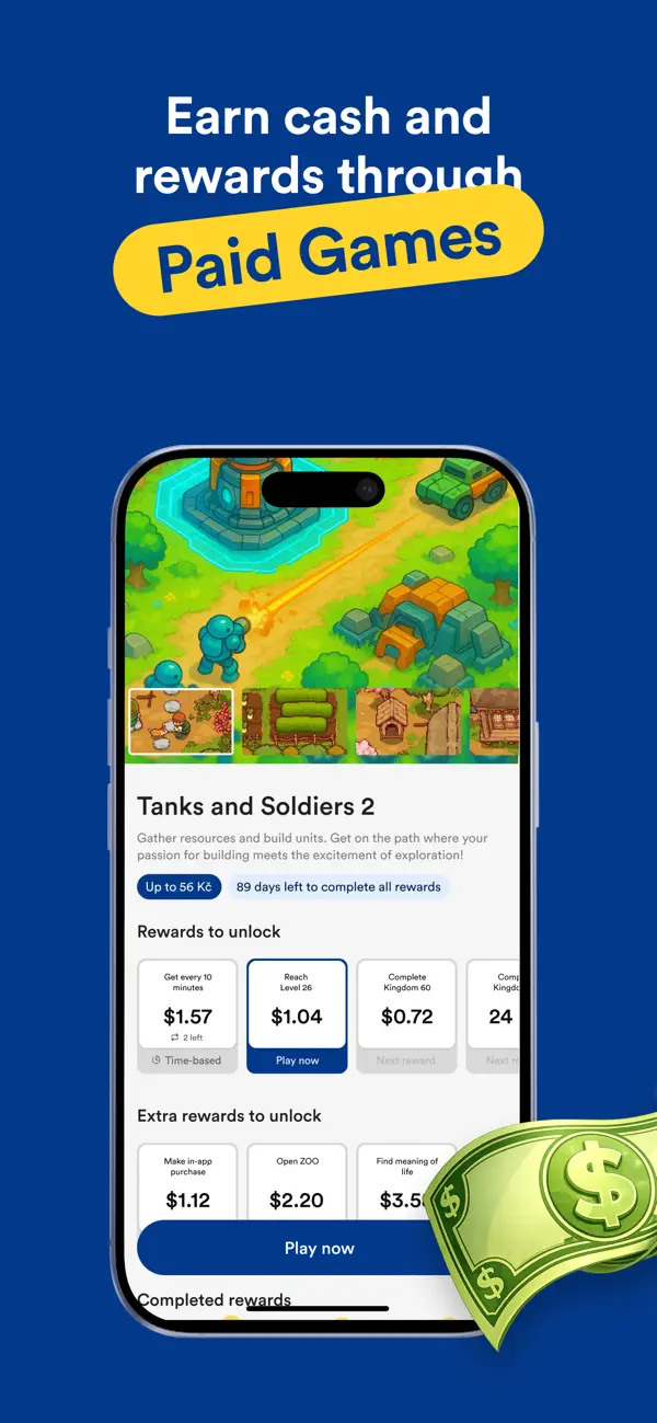 #3. RewardRoo: Games & Surveys (iOS) By: Bohemian Research LCC