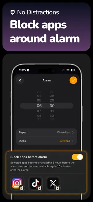 Stepout: Alarm & Wake Up screenshot 3