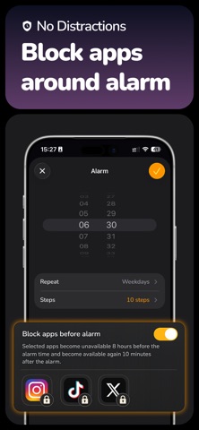 Stepout: Alarm & Wake Up Screenshot 3 of 5