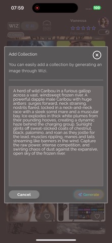 Wizwood - Digital Art Platform screenshot