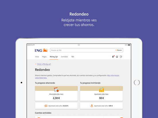 Screenshot #6 pour ING Banca Móvil y Finanzas