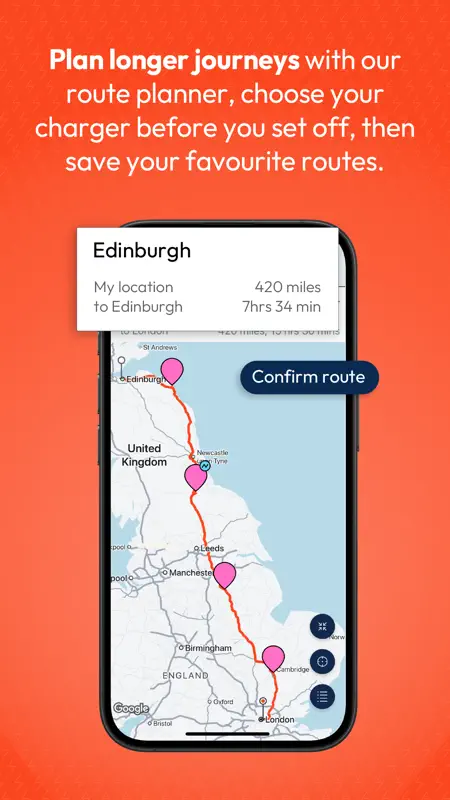Zapmap: EV charging points map screenshot 5 of 6