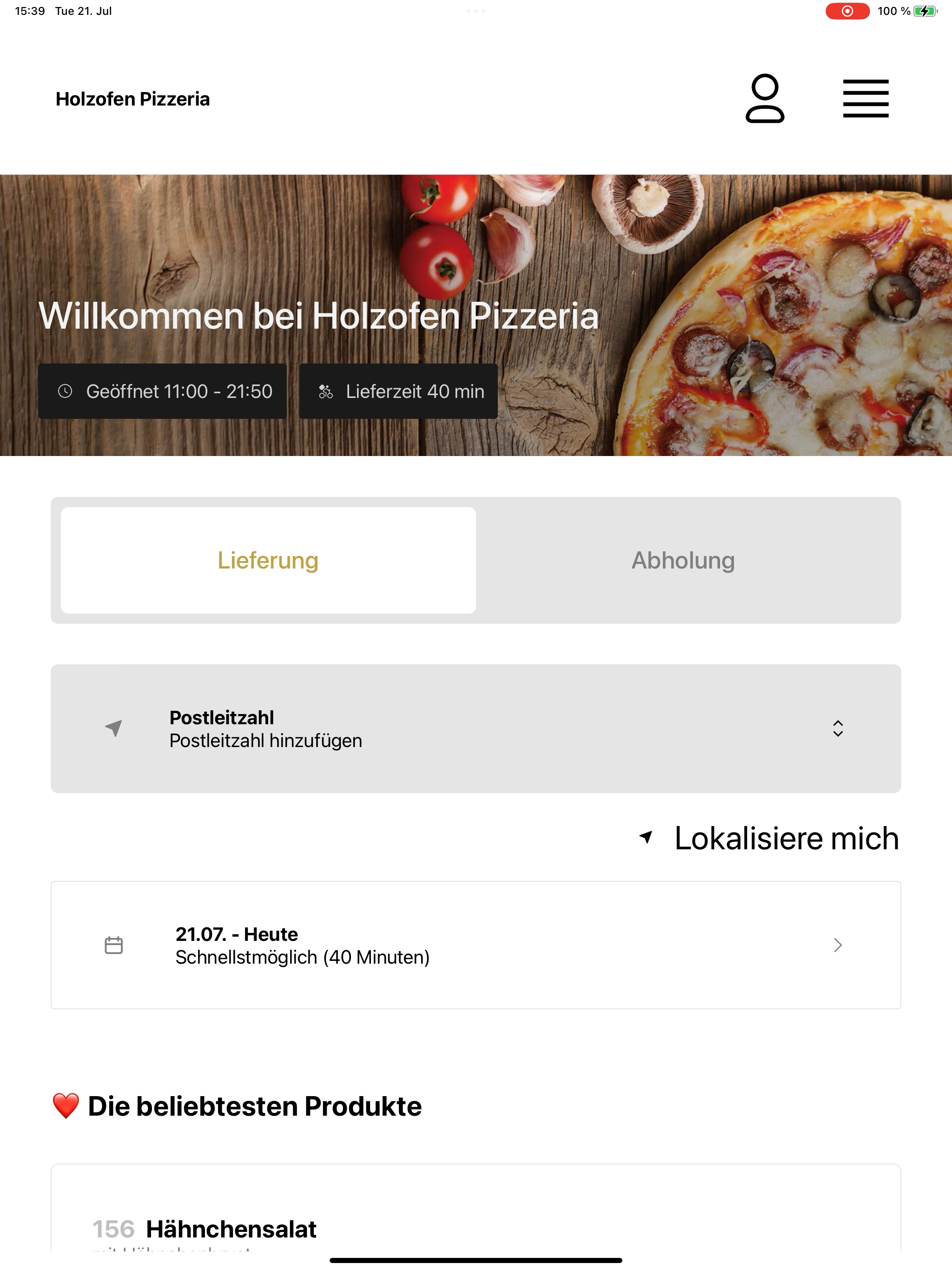 Holzofen Pizzeria screenshot 13
