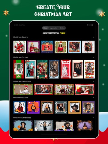 Festival Frame Maker iPad screenshot