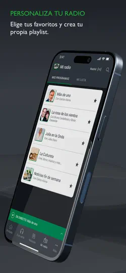Captura de pantalla de Onda Cero: Radio FM Y Podcast en iPhone 4