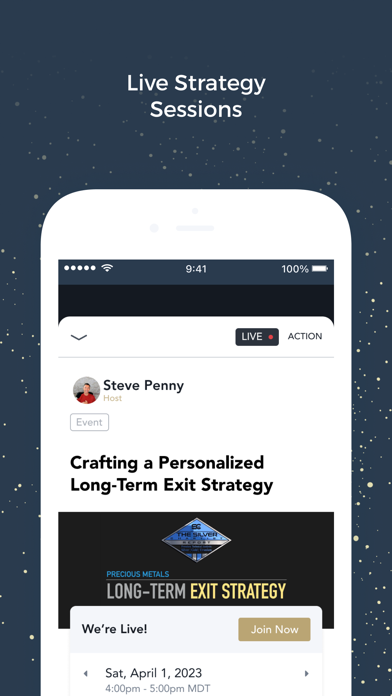 SilverChartist iPhone screenshot 2 - Finance app