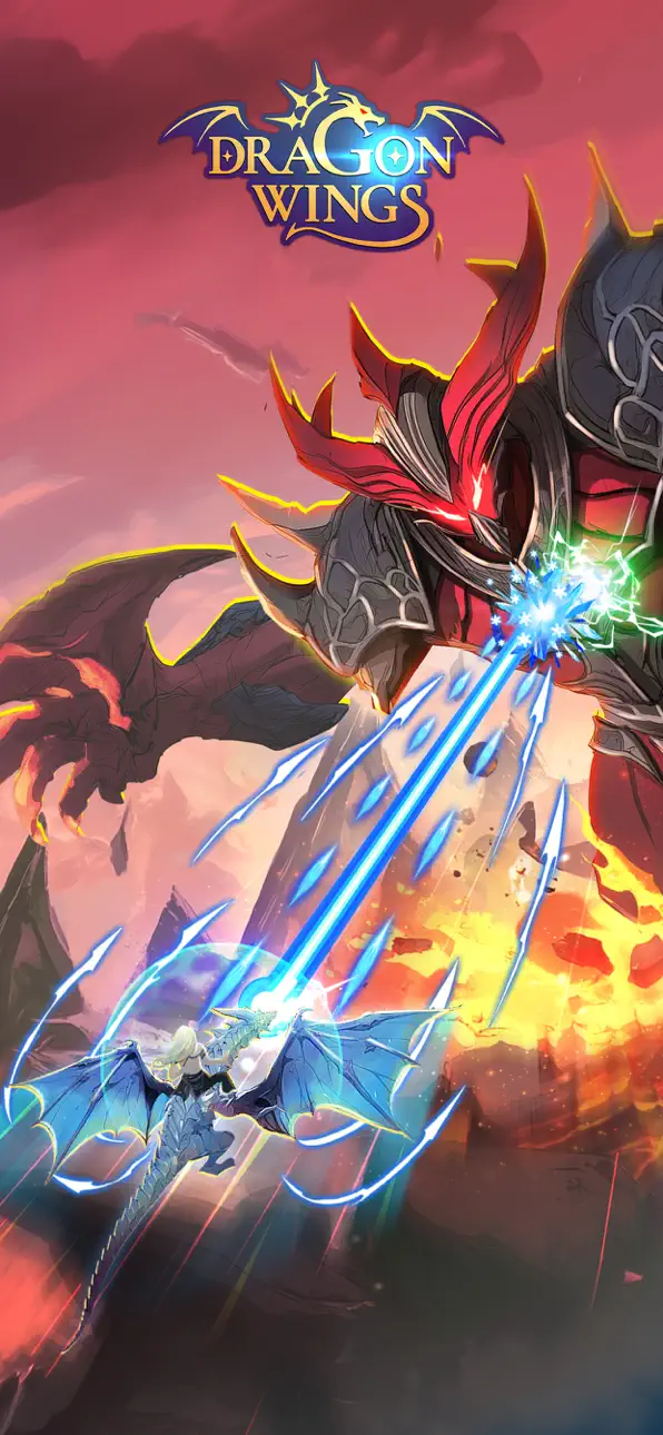 Dragon Wings: RPG Shoot 'em up Hack screenshot 1 - iOS game interface